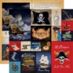 Picture of Carta Bella Pirates | Χαρτιά Scrapbooking Διπλής Όψης 12" x 12" & Αυτοκόλλητα