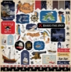 Picture of Carta Bella Pirates | Χαρτιά Scrapbooking Διπλής Όψης 12" x 12" & Αυτοκόλλητα