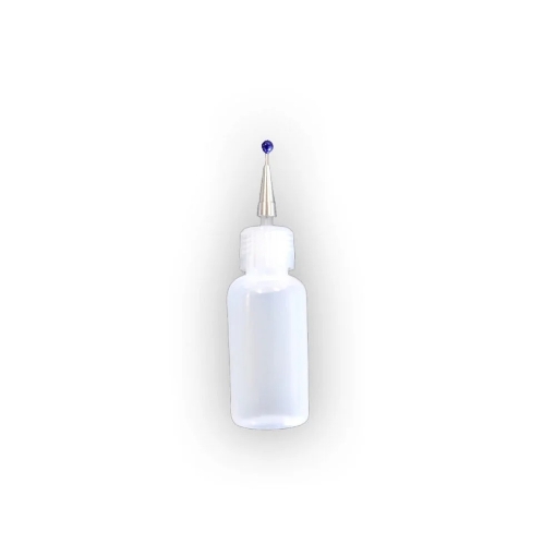 Picture of HobbyGros Storage Glue Applicator Ultrafine Tip | Απλικατέρ Κόλλας με Μεταλλικό Στόμιο Λεπτής Ροής, 14 ml