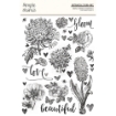 Picture of Simple Stories Rub-Ons Φύλλο Μεταφοράς Εικόνας 6''X8"  – Simple Vintage Essentials, Botanicals, 2τεμ