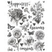 Picture of Simple Stories Rub-Ons Φύλλο Μεταφοράς Εικόνας 6''X8"  – Simple Vintage Essentials, Botanicals, 2τεμ