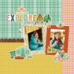 Picture of Simple Stories Μπλοκ Αυτοκόλλητων - Trail Mix, 439τεμ.