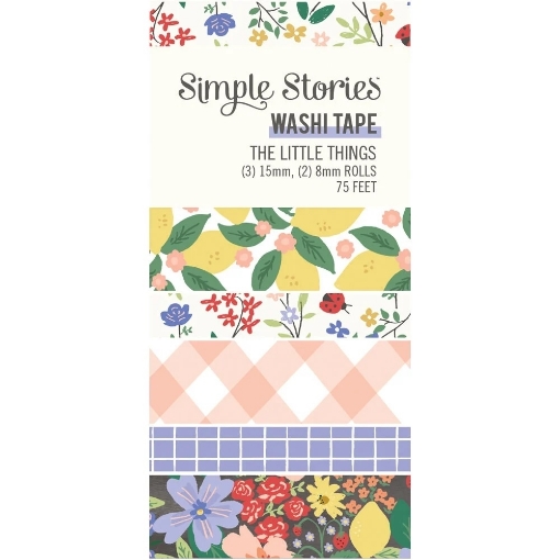 Picture of Simple Stories Washi Tape Διακοσμητικές Ταινίες - The Little Things, 5τεμ.
