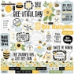 Picture of Echo Park  Συλλογή Scrapbooking  Διπλής Όψης 12"X12" - Bee Happy