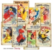 Picture of Decorer Μίνι Συλλογή Χαρτιών Scrapbooking Διπλής Όψης - Old Posters Dancing