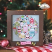 Picture of Doodlebug Design Shadow Box Insert Kit - Candy Cane Lane