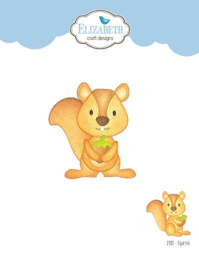Picture of Elizabeth Craft Designs Joset Van De Burgt Μήτρες Κοπής - Spring Fever, Squirrel, 11τεμ.