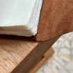 Picture of Lamali Art Journal Δερμάτινο Επαναγεμιζόμενο Journal με 100% Βαμβακερό Χαρτί A4 - Nilgiris, 200gsm, 80 σελ.