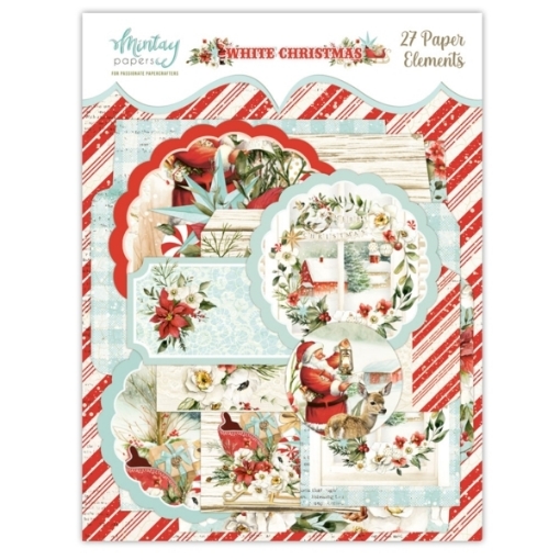 Picture of Mintay Papers Διακοσμητικά Elements - White Christmas, 27τεμ.