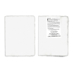 Picture of Lamali Liasse Handmade Cotton Rag Art Journal | Χειροποίητο Art Journal 100% Βαμβάκι 120gsm - Λευκό, 18 x 24 cm