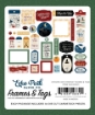 Picture of Echo Park Διακοσμητικά Cardstock Εφέμερα - Wizards and Company, Frames & Tags, 34τεμ.