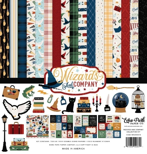Picture of Echo Park Συλλογή Χαρτιών Scrapbooking Διπλής Όψης 12"X12"- Wizards and Company