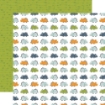 Picture of Echo Park Μπλοκ Scrapbooking Διπλής Όψης 6"X6" - Dino-Mite 