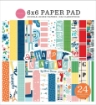 Picture of Carta Bella Μπλοκ Scrapbooking Διπλής Όψης 6"X6" - Happy Crafting