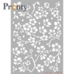 Picture of Pronty Crafts Cherry Blossom | Στένσιλ Φόντου A5 με Άνθη Κερασιάς 
