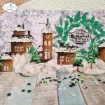 Picture of Elizabeth Craft Designs Μεταλλικές Μήτρες Κοπής - Art Journal Specials, Snow Village, 16τεμ. 