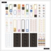 Picture of Happy Planner Sticker Value Pack Μπλοκ με Αυτοκόλλητα - Teacher Notes, Classic, 822τεμ.