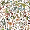 Picture of 49 & Market Laser Cut Διακοσμητικά Στοιχεία - Vintage Artistry, Nature Study, Mushrooms & Foliage, 141τεμ.