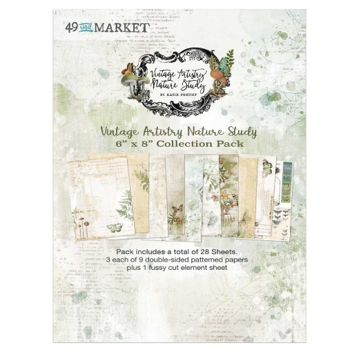 Picture of 49 & Market Συλλογή Χαρτιών Scrapbooking Διπλής Όψης 6''X8" - Vintage Artistry, Nature Study