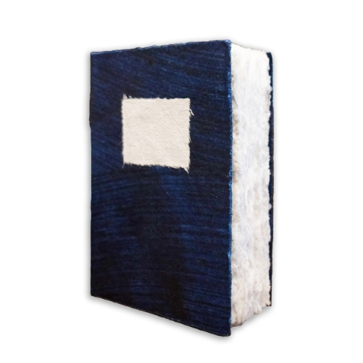 Picture of Lamali Χειροποίητο Art Journal Codex 100% Βαμβάκι - Indigo,  15.5 x 22 cm