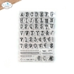 Picture of Elizabeth Craft Designs Διάφανες Σφραγίδες 4"x6" - Art Journal Specials, Alphabet Stamps, 53τεμ