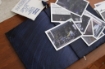 Picture of Lamali Liasse Handmade Cotton Rag Art Journal | Χειροποίητο Art Journal 100% Βαμβάκι 120gsm - Indigo Night, 18 x 24 cm