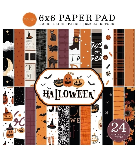 Picture of Carta Bella Μπλοκ Scrapbooking Διπλής Όψης 6"X6" - Halloween