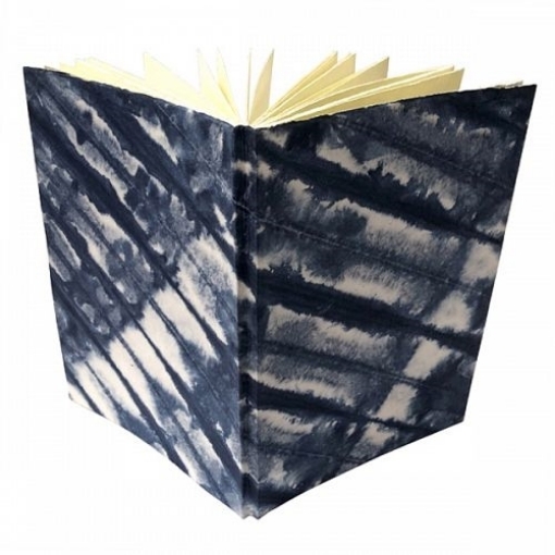 Picture of Lamali Shibori Indigo Journal A4 | Χειροποίητο Journal 100% Βαμβάκι 170gsm, 72 σελ.