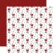 Picture of Carta Bella Μπλοκ Scrapbooking Διπλής Όψης 6"X6" - A Wonderful Christmas