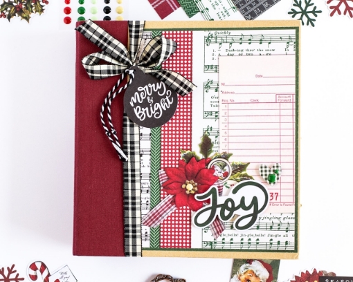 Picture of Μάθημα-in-a-Box: Simple Stories Simple Vintage Dear Santa Binder Project Kit