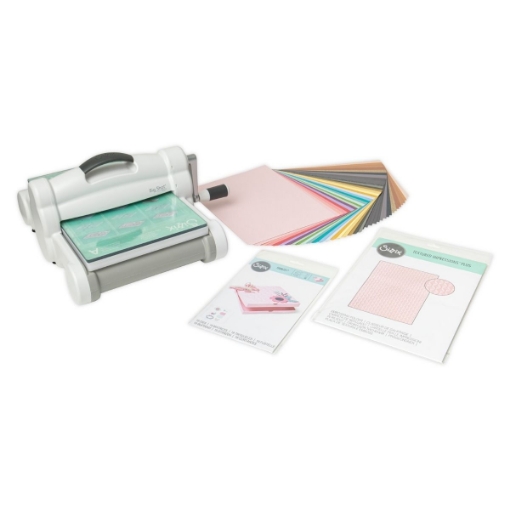 Picture of Sizzix Big Shot Plus Starter Kit - Μηχάνημα Κοπής & Ανάγλυφων Big Shot & Κιτ Δημιουργίας, 65 τεμ