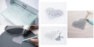 Picture of Sizzix Surfacez Metallic Shrink Plastic 8.25"x11.75" - Φύλλα Πλαστικό που Συρρικνώνεται - Silver, 8pcs 