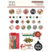 Picture of Simple Stories Διακοσμητικά Αυτοκόλλητα Brads  - Simple Vintage Dear Santa, 32τεμ.