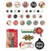 Picture of Simple Stories Διακοσμητικά Αυτοκόλλητα Brads  - Simple Vintage Dear Santa, 32τεμ.