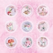 Picture of Little Birdie Cardstock Pack Μπλοκ Χαρτιά Scrapbooking 6"X6" - Fairie Sparkle
