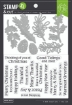 Picture of Hero Arts Stamp & Cut Σετ Σφραγίδες και Μήτρες Κοπής - Winter Foliage, 22τεμ
