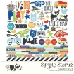 Picture of Simple Stories Συλλογή Χαρτιών Scrapbooking Διπλής Όψης 12"X12" - Lil' Dude, 116 τεμ