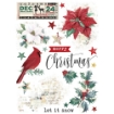 Picture of Simple Stories Rub-Ons Φύλλο Μεταφοράς Εικόνας 6''X8" - Simple Vintage Tis The Season, 2τεμ