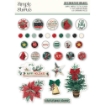Picture of Simple Stories Διακοσμητικά Αυτοκόλλητα Brads  - Simple Vintage Tis The Season, 33τεμ.