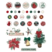 Picture of Simple Stories Διακοσμητικά Αυτοκόλλητα Brads  - Simple Vintage Tis The Season, 33τεμ.