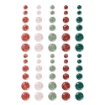 Picture of Simple Stories Enamel Dots - Boho Christmas, 60pcs