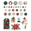 Picture of Simple Stories Διακοσμητικά Αυτοκόλλητα Brads - Boho Christmas, 32τεμ.