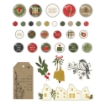 Picture of Simple Stories Διακοσμητικά Αυτοκόλλητα Brads - The Holiday Life, 32τεμ.