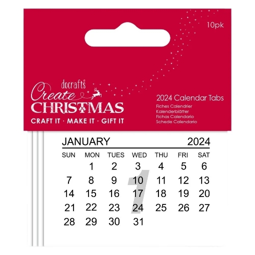 Picture of PaperMania Create Christmas 2024 - Μίνι Ημερολόγια, 10τεμ.