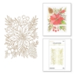 Picture of Spellbinders Hot Foil Plate - Μήτρα Χρυσοτυπίας - Full Bloom Poinsettia