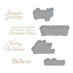 Picture of Spellbinders Glimmer Hot Foil Plate & Dies - Σετ με Μήτρες Κοπής και Χρυσοτυπίας - Snow Garden, 8τεμ.