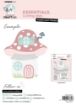 Picture of Studio Light Creative Craftlab Μήτρες Κοπής - Mushroom House, 10τεμ.