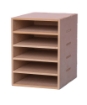 Picture of Studio Light Essential Tools MDF Storage - Μικρό Κουτί Αποθήκευσης & Οργάνωσης με Ράφια -  Nr. 19 Half Box Shelves