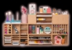 Picture of Studio Light Essential Tools MDF Storage - Μικρό Κουτί Αποθήκευσης & Οργάνωσης με Ράφια -  Nr. 19 Half Box Shelves
