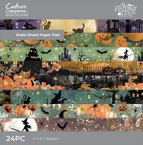 Picture of Crafter's Companion Μπλοκ Scrapbooking Διπλής Όψης 6"X6" - All Hallows Eve